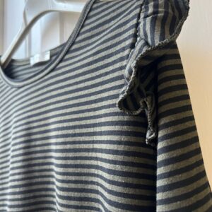 Camiseta mil rayas teen verde oliva