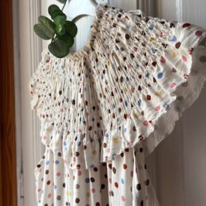 Vestido lunares colores