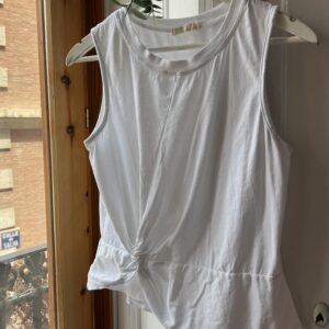Camiseta básica drapeada