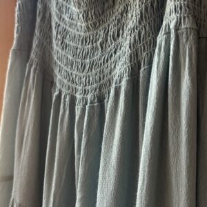 Falda vestido agua marina