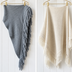 Pico poncho de punto
